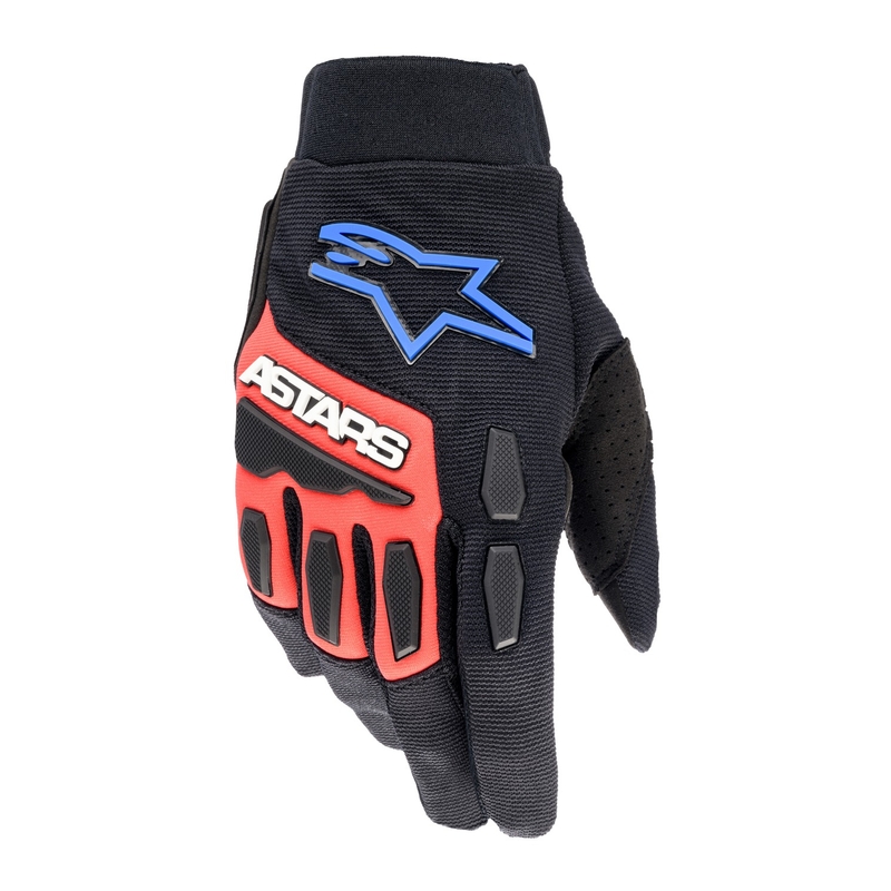Mănuși motocross Alpinestars Full Bore XT negru-roșu-albastru-alb