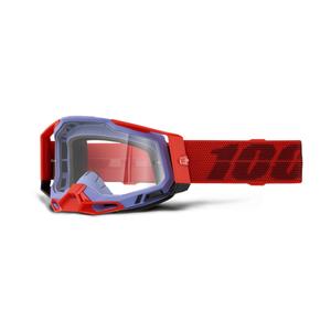 Ochelari de motocross 100% RACECRAFT 2 Cleat plexiglas transparent