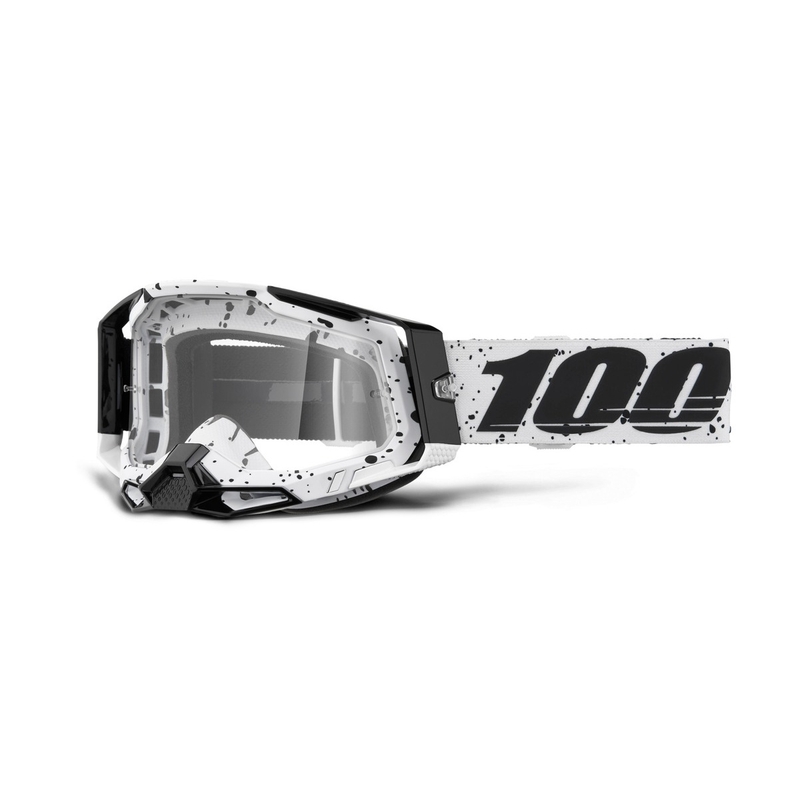 Ochelari de motocross 100% RACECRAFT 2 Trinity din plexiglas transparent