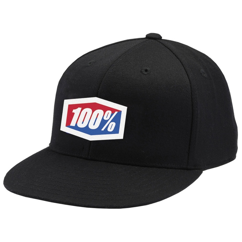 Capac 100% Essential Flexfit negru