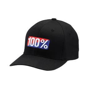 Capac 100% Classic Flexfit negru