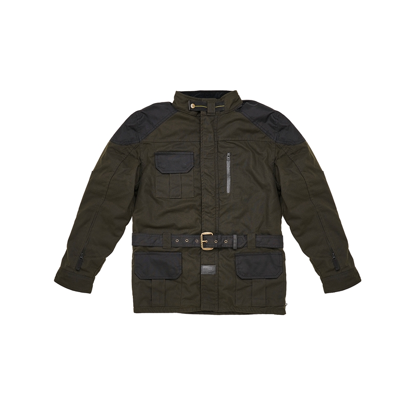 Geacă moto Fuel Bunker verde-negru