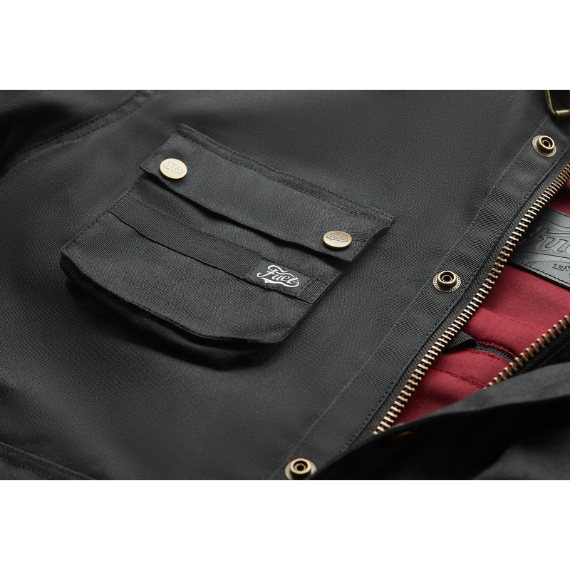 Geaca moto Fuel Division 2 neagra