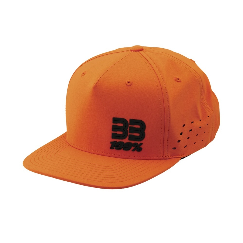 Capac 100% BB33 Drive Snapback portocaliu