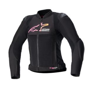 Jachetă moto damă Alpinestars Stella SMX Air negru-gradient