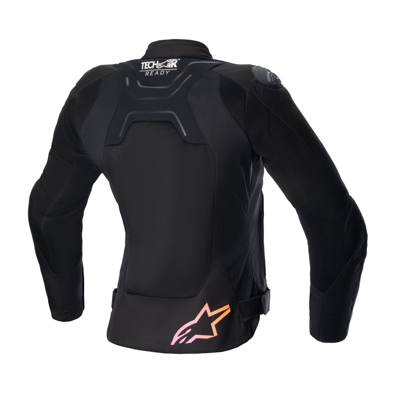 Jachetă moto damă Alpinestars Stella SMX Air negru-gradient
