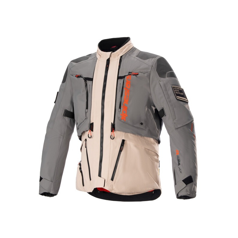 Jacheta moto Alpinestars AMT-10R Drystar XF nisip-negru-portocaliu