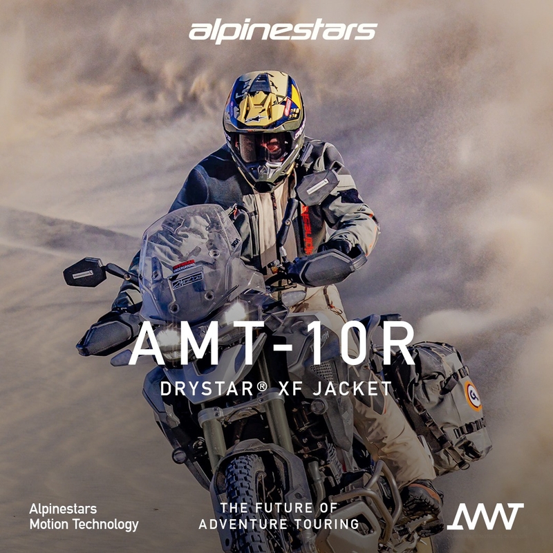 Jacheta moto Alpinestars AMT-10R Drystar XF nisip-negru-portocaliu