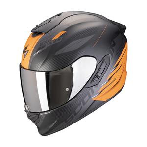 Casca moto integrala Scorpion EXO-1400 EVO II AIR LUMA negru-portocaliu mat