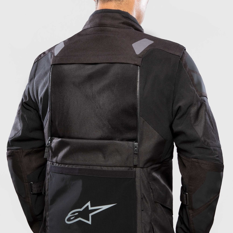 Jachetă moto Alpinestars Halo Drystar Negru-Negru