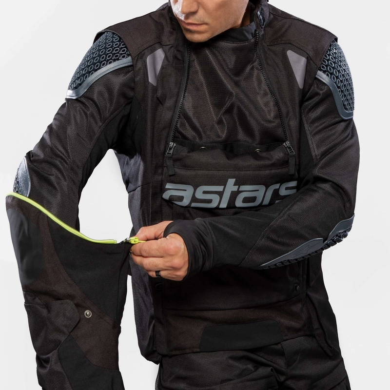 Jachetă moto Alpinestars Halo Drystar Negru-Negru