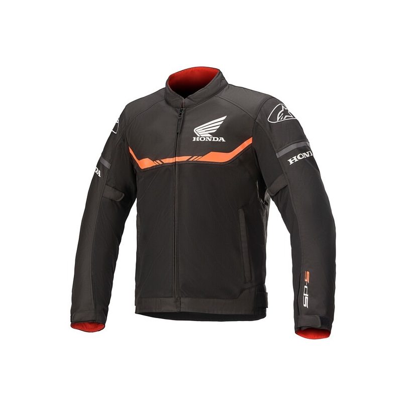 Geaca moto Alpinestars T-SPS Air Honda Collection negru-rosu