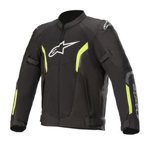 Jachetă Moto Alpinestars AST Air Tech-Air 5 Compatibilă Negru-Galben Fluo