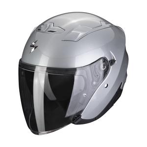 Casca moto deschisa SCORPION EXO-230 Argintiu masiv