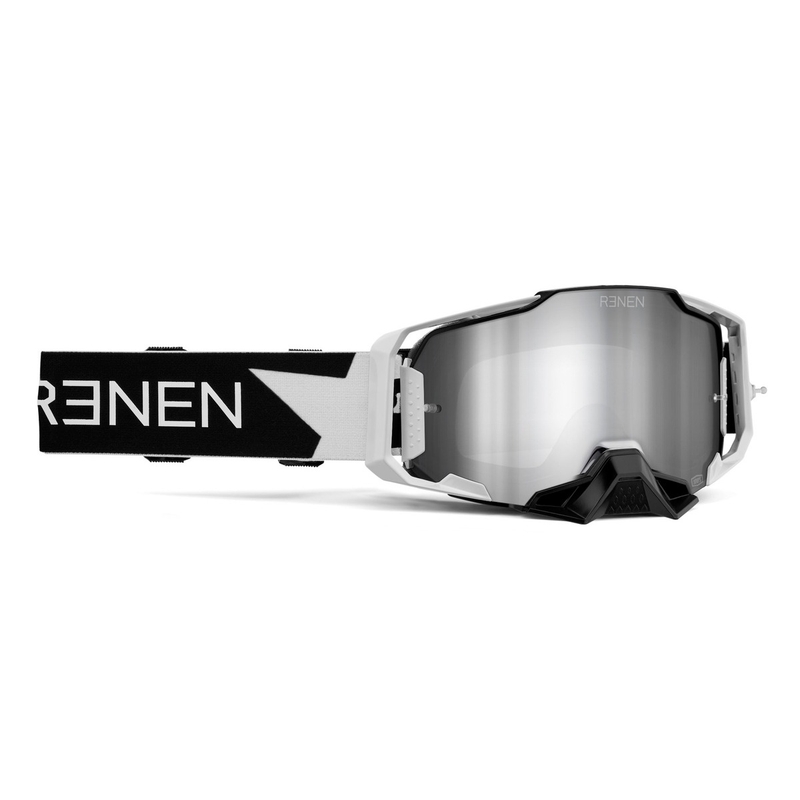 Ochelari de motocross 100% - USA ARMEGA Renen plexiglas argintiu