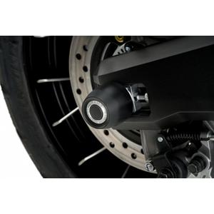 Axle sliders PUIG PHB19 20801N Negru without color caps, rear