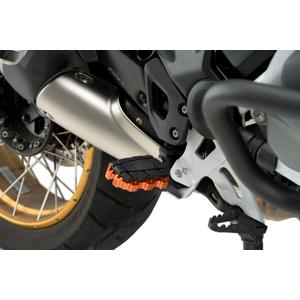 Footpegs without adapters PUIG ENDURO 2.0 20851N Negru with rubber