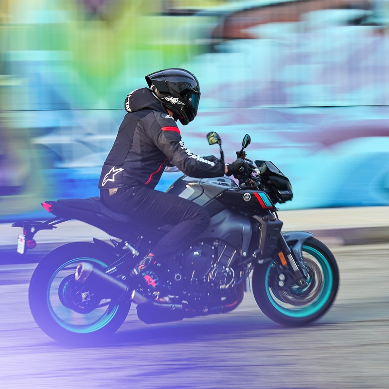 Jacheta moto Alpinestars Zaca Air Waterproof negru-alb-rosu fluo
