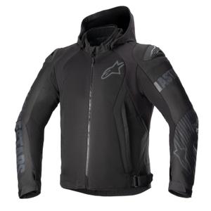 Jacheta moto Alpinestars Zaca Air Waterproof negru-negru