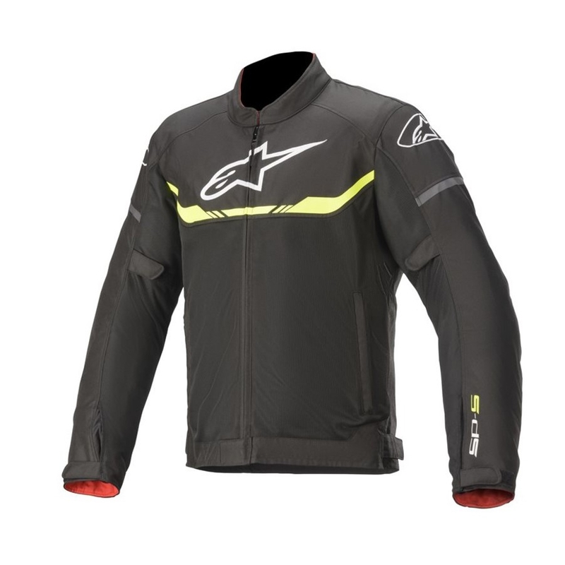 Jacheta moto Alpinestars T-SPS Air negru-galben fluo