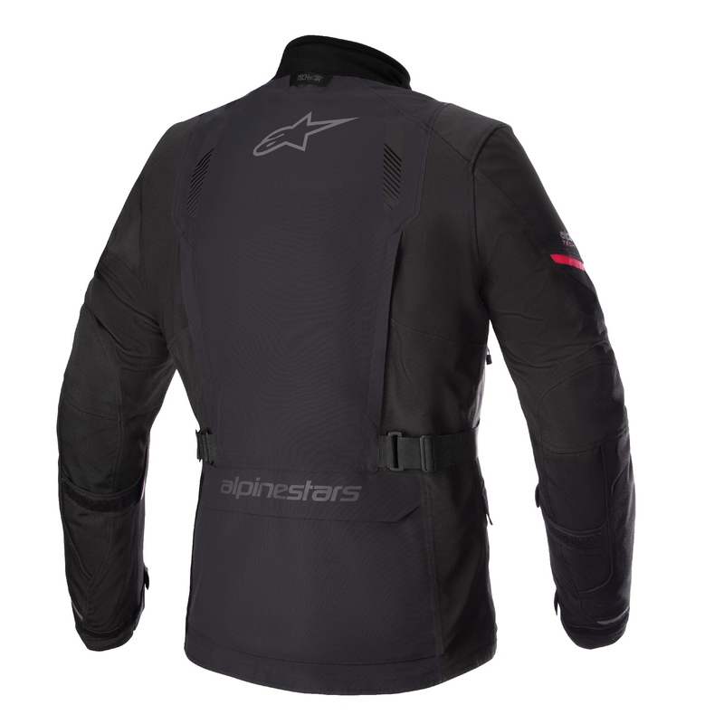 Jacheta moto Alpinestars Monteira Drystar XF negru-rosu