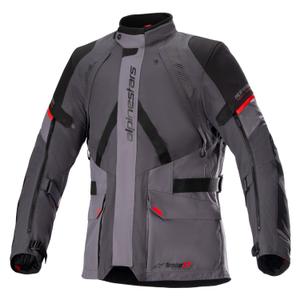Jachetă moto Alpinestars Monteira Drystar XF gri închis-negru-roșu