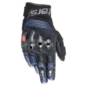 Mănuși moto Alpinestars Halo negru-albastru