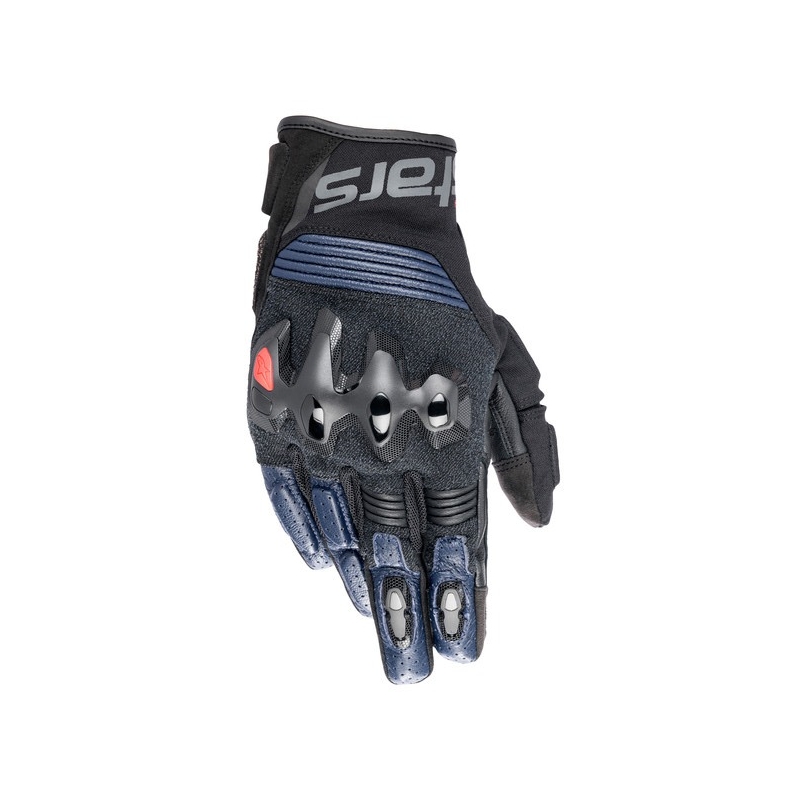 Mănuși moto Alpinestars Halo negru-albastru