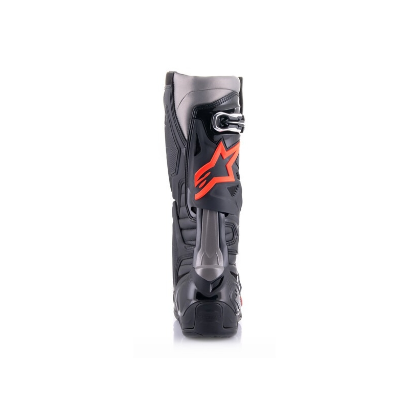 Ghete moto Alpinestars Tech 10 negru-rosu fluo-gri