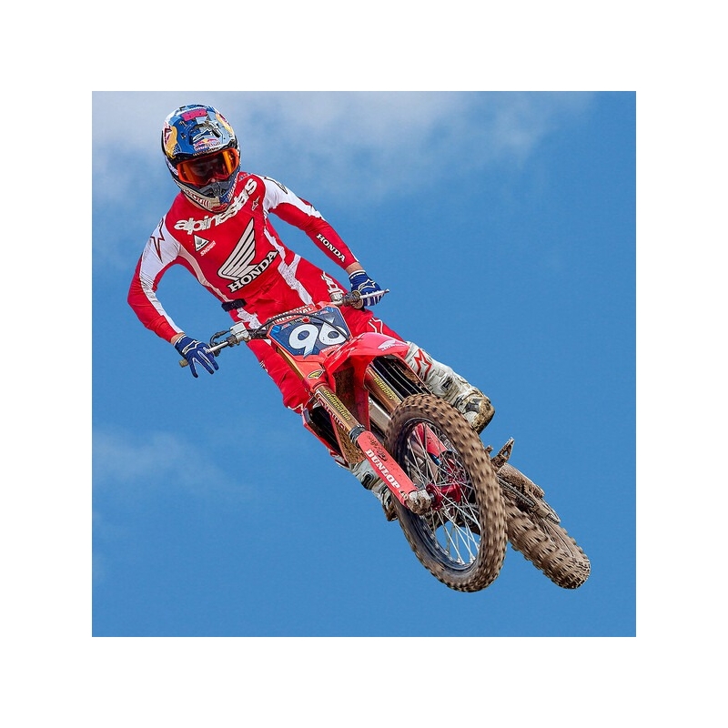 Ghete Moto Alpinestars Tech 10 Supervented Perforate Alb-Roșu-Negru