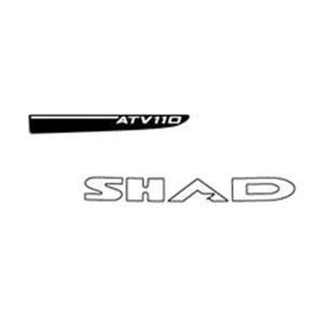 Stickers SHAD D1Q11ETR for ATV110