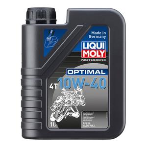 Ulei de motor mineral LIQUI MOLY Motocicleta 4T 10W40 Optimal 1 l