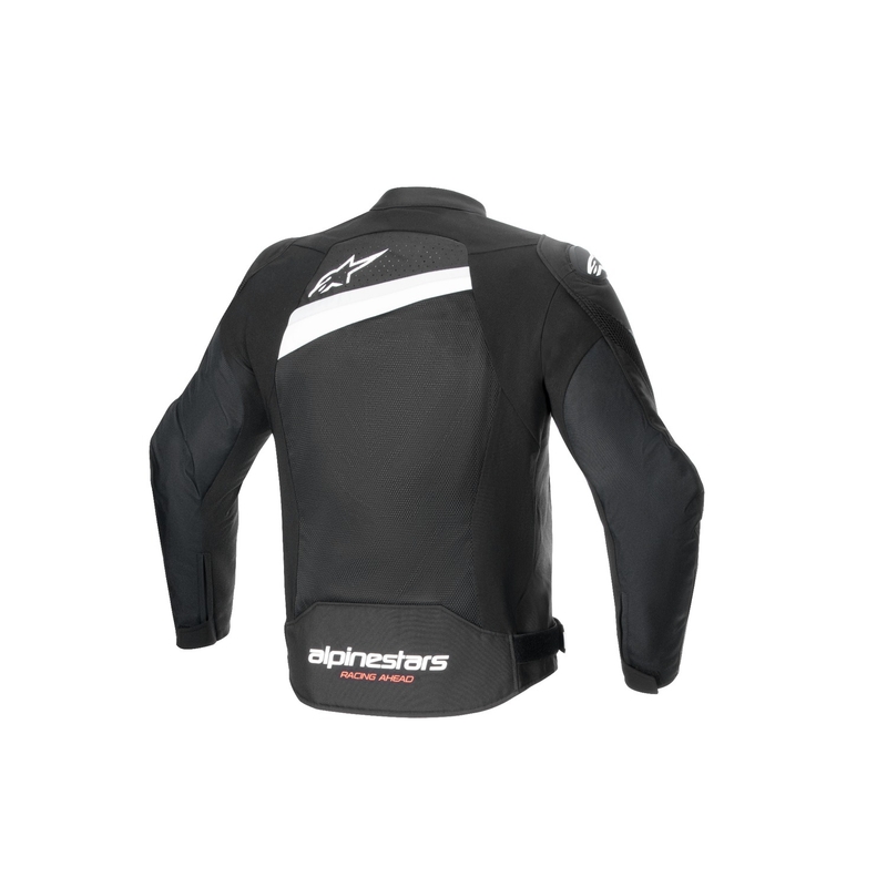 Geacă moto Alpinestars T-GP Plus R 4 Airflow alb-negru