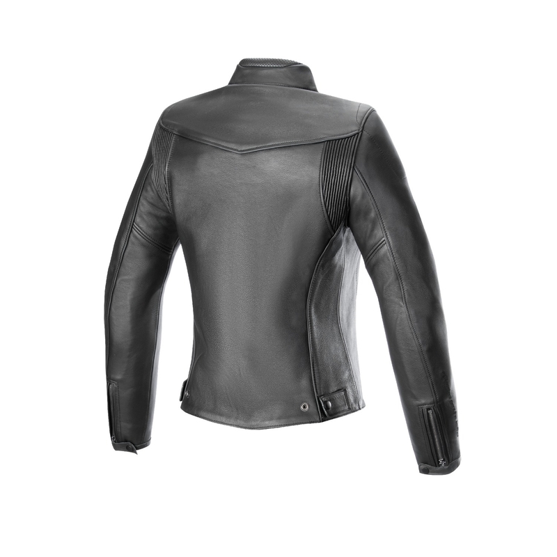 Geacă moto din piele Alpinestars Ory negru-negru