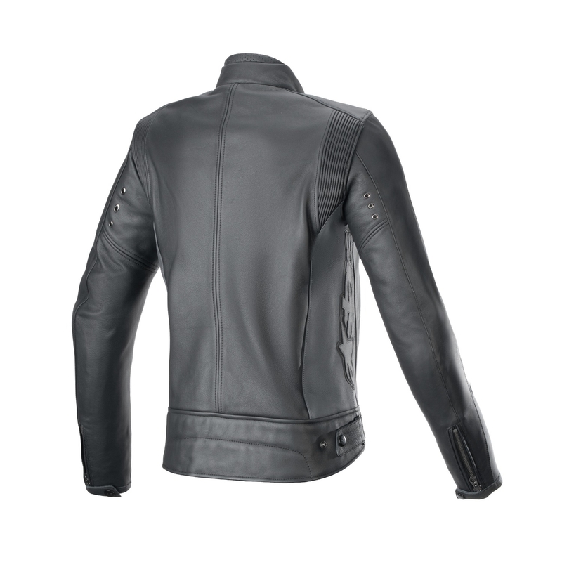 Jachetă de motocicletă din piele pentru femei Alpinestars Stella Dyno negru-gri