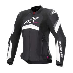 Geaca moto dama Alpinestars Stella T-GP PLUS R 4 negru-alb