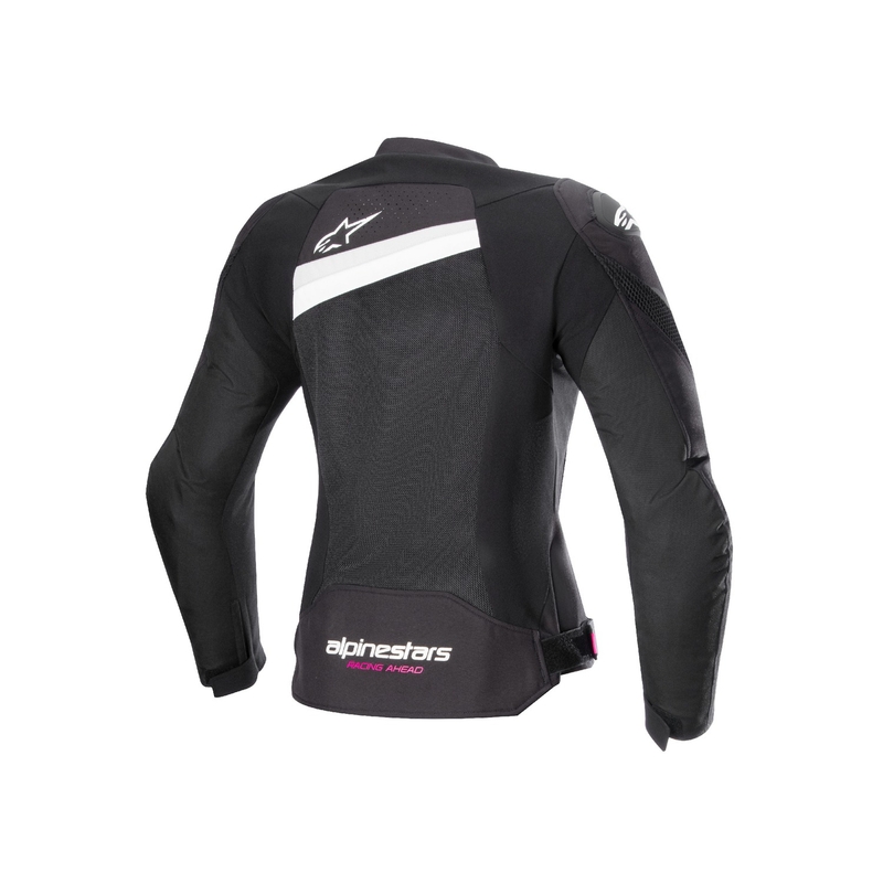 Geaca moto dama Alpinestars Stella T-GP Plus R 4 Airflow negru-alb