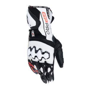 Mănuși moto Alpinestars GP PRO R 4 alb-negru