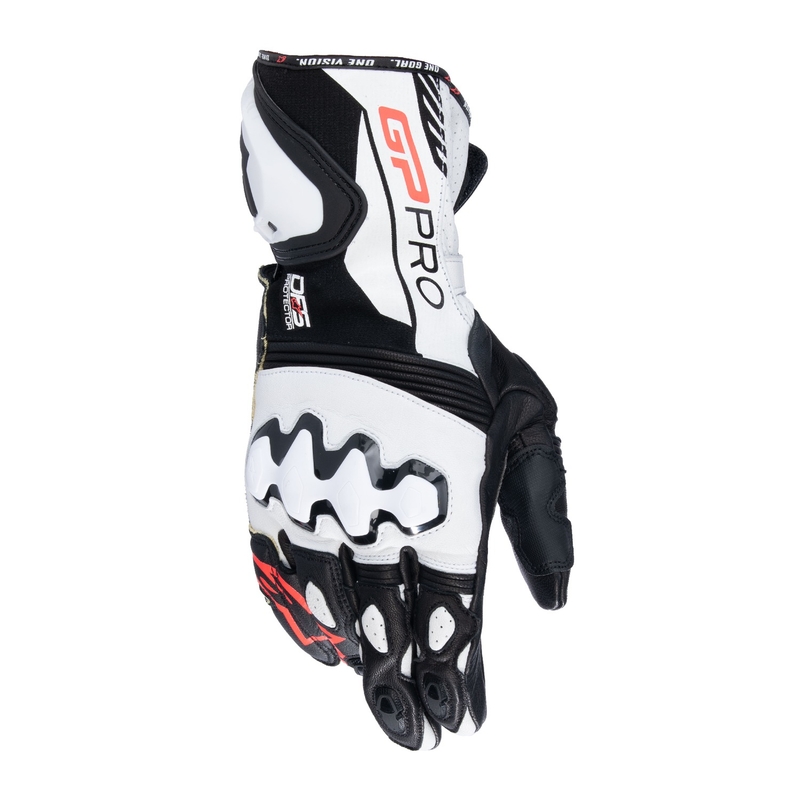 Mănuși moto Alpinestars GP PRO R 4 alb-negru