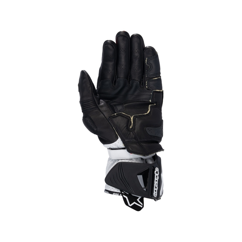 Mănuși moto Alpinestars GP PRO R 4 negru-rosu fluo-alb