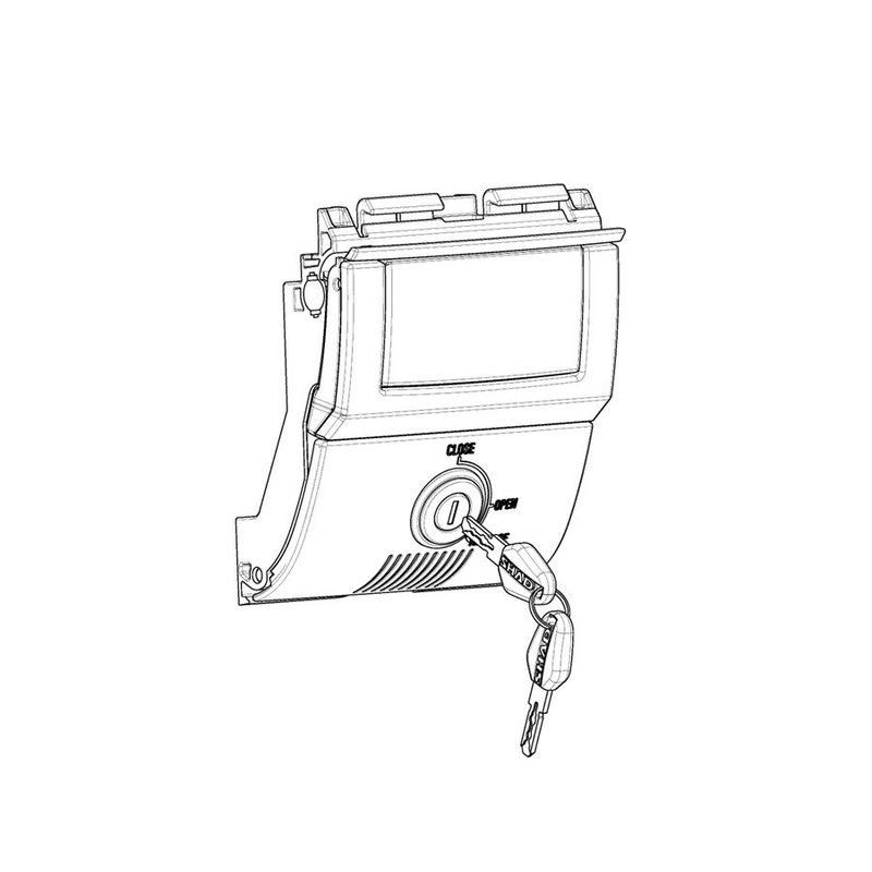 Locking mechanism SHAD for SH58X and SH59X with PREMIUM SMART lock