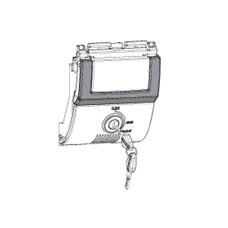 Locking system PREMIUM SHAD pentru SH48 titanium with PREMIUM SMART lock