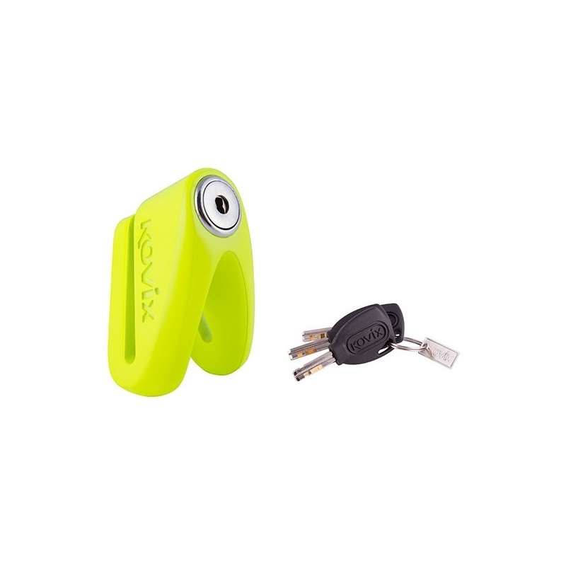 Blocaj pentru frâne pe disc KOVIX KVC/Z1 galben fluo