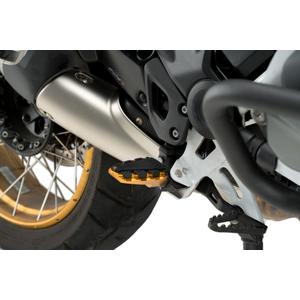 Footpegs without adapters PUIG TRAIL 2.0 20853N Negru