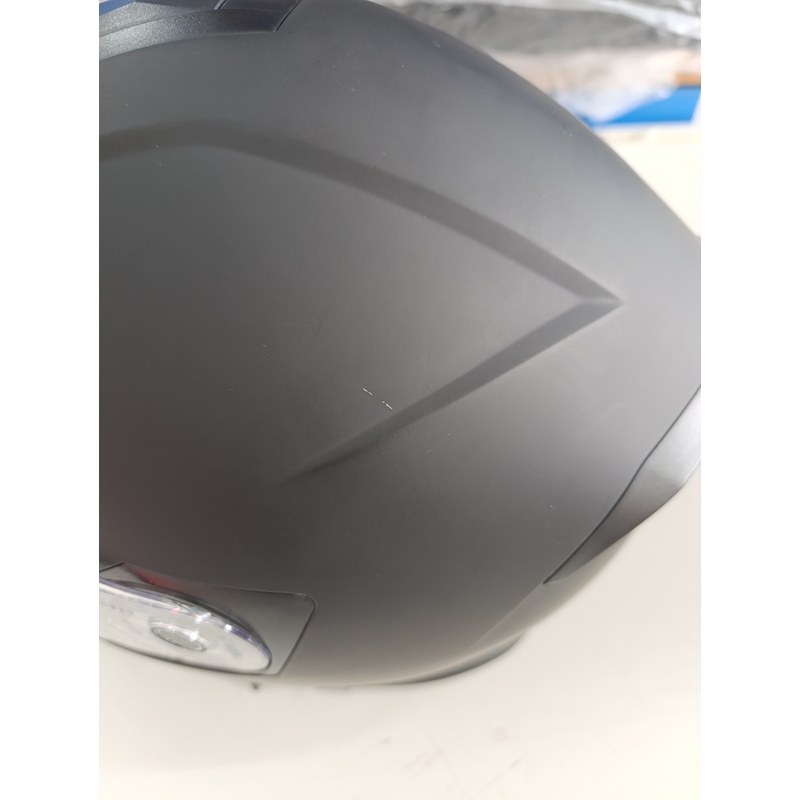 Casca moto deschisa Street Racer SR 01 MotoZem Performance neagra - II. calitate