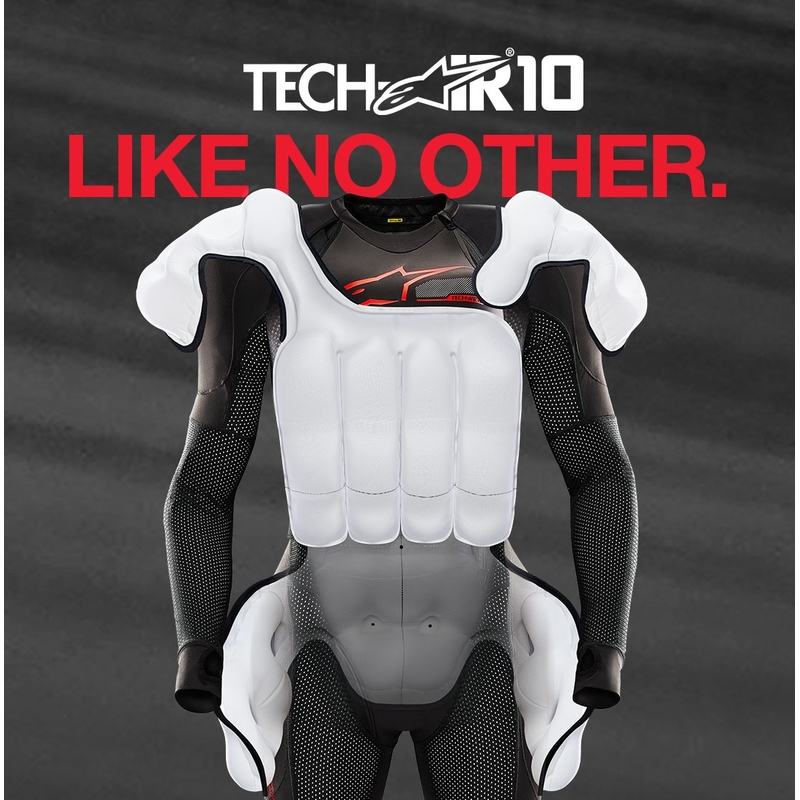 Sistem airbag Alpinestars TECH-AIR®10 negru-rosu-gri