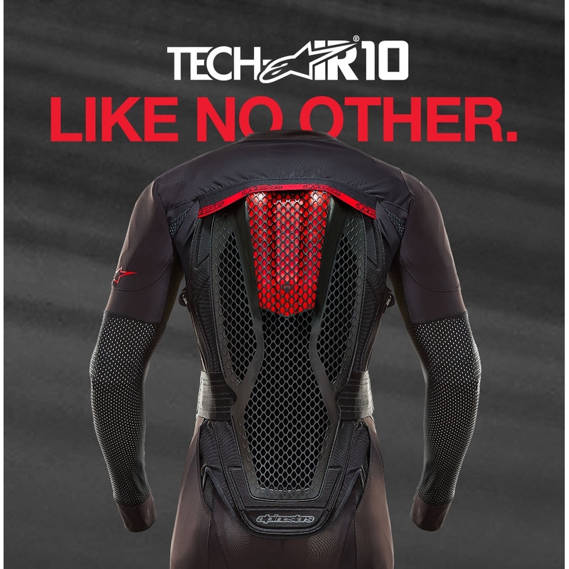 Sistem airbag Alpinestars TECH-AIR®10 negru-rosu-gri
