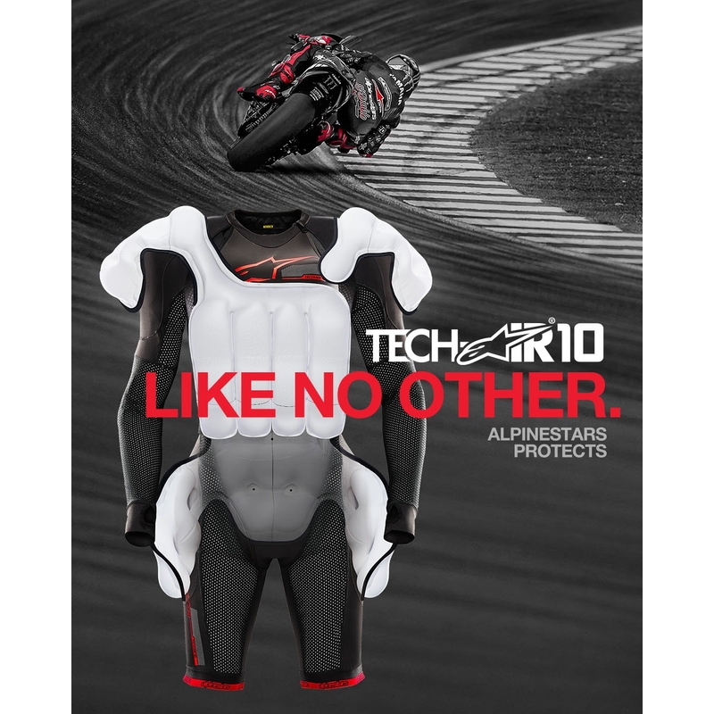 Sistem airbag Alpinestars TECH-AIR®10 negru-rosu-gri