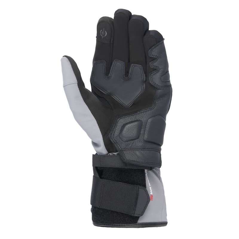 Mănuși moto Alpinestars TOURER W-7 2 DRYSTAR negru-gri închis