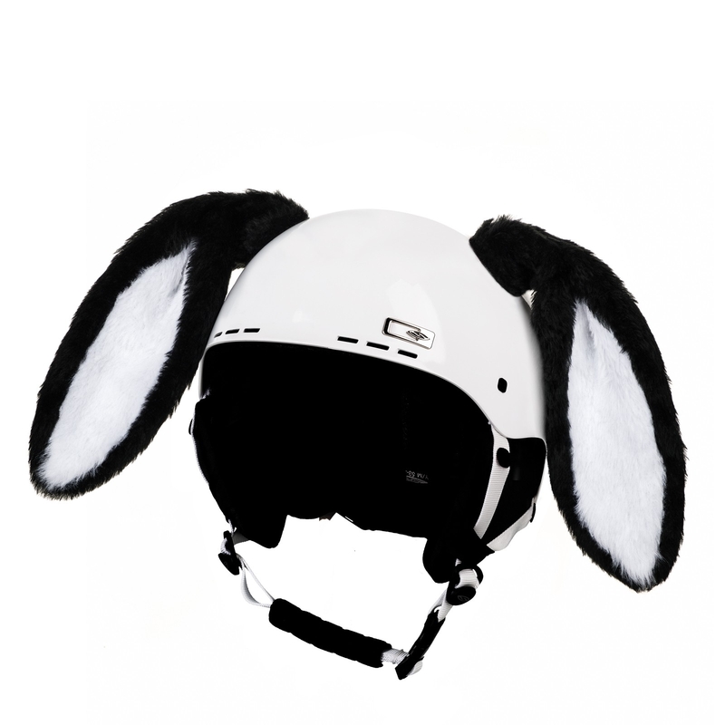 Urechi de cască de iepure negru